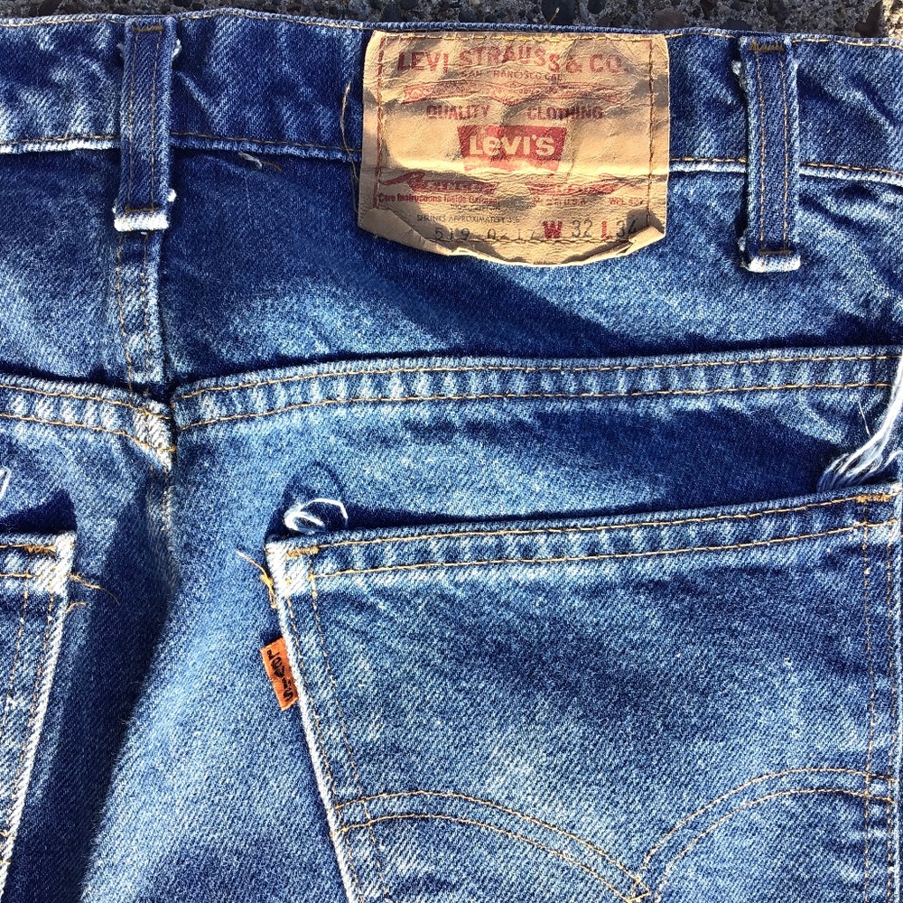 Vintage Levi’s 519-0217 Orange Tab, 32W x 34L
